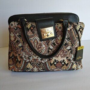 LIBBY EDELMAN black golden handbag
